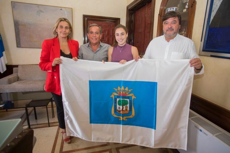 Cruz recibe a la onubense María Forero, quinta en 5.000 metros en el Mundial Sub 20 de Atletismo
