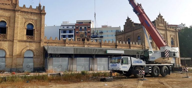 Adif inicia los trabajos en la antigua estación a petición del Ayuntamiento de Huelva