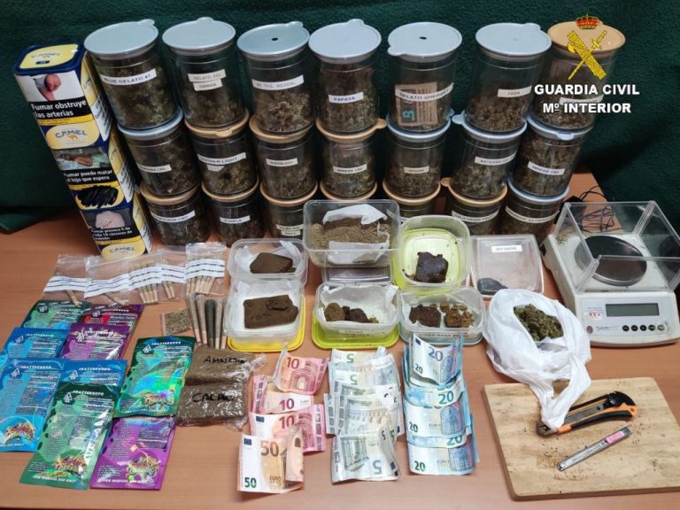 Cinco detenidos por tráfico de drogas al desmantelar una asociación cannábica en Isla Cristina