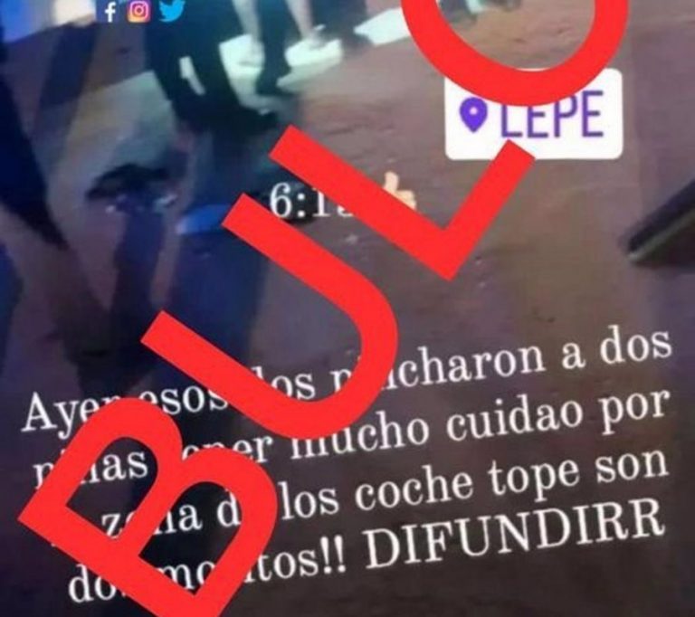 La Policía de Lepe desmiente un bulo sobre la detención de dos personas como autoras de ‘pinchazos’ en la feria