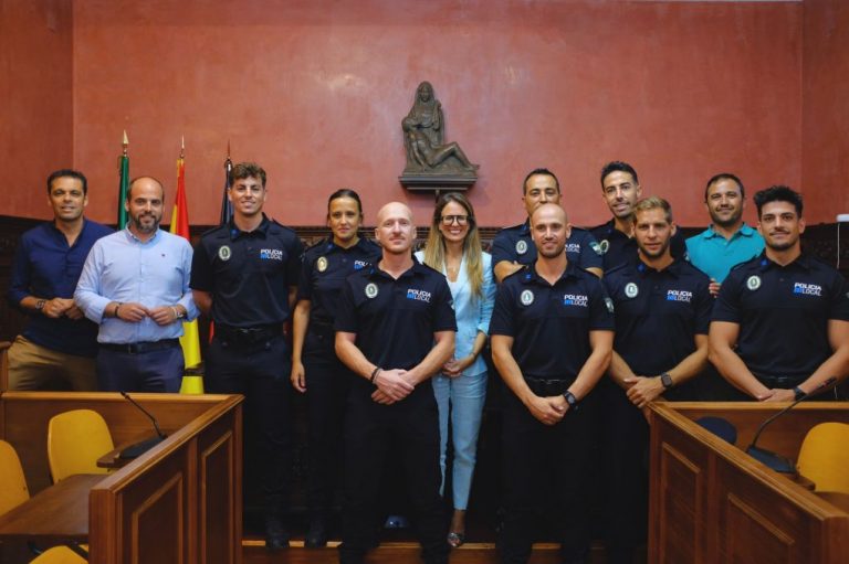 Ayamonte incorpora siete nuevos agentes a la plantilla de su Policía Local