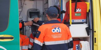 Un herido leve tras la colisión de tres vehículos en Huelva