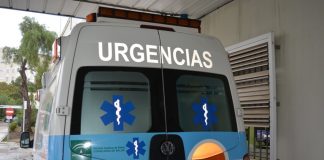 Cuatro mujeres heridas al colisionar dos vehículos en la aldea de El Rocío