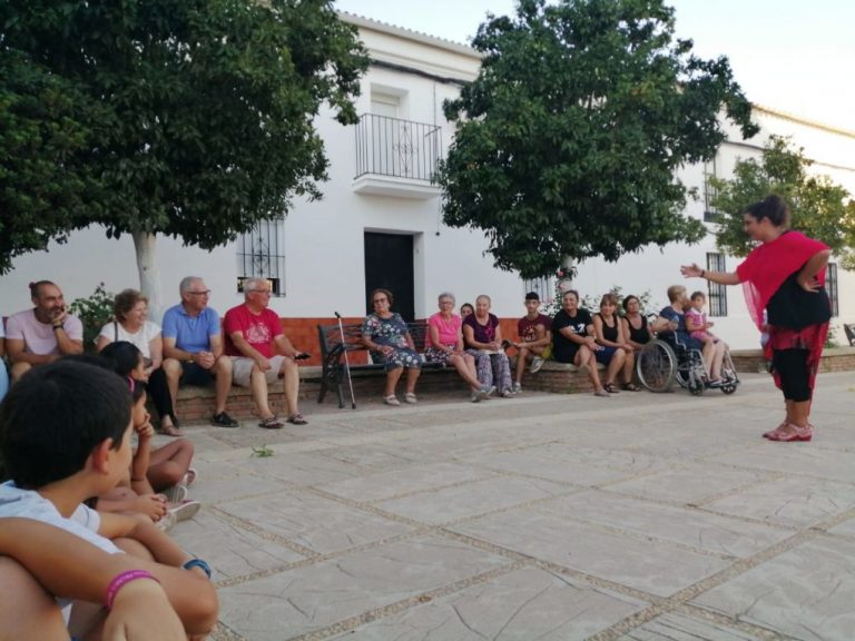 ‘Una Mina de Cuentos’ inunda de tradición oral las plazas de Zalamea, Riotinto, La Granada y Berrocal 