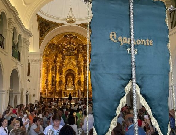 La Hermandad del Rocío de Ayamonte se reencuentra con la Blanca Paloma