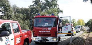 Muere un motorista al chocar con un coche en Cortegana