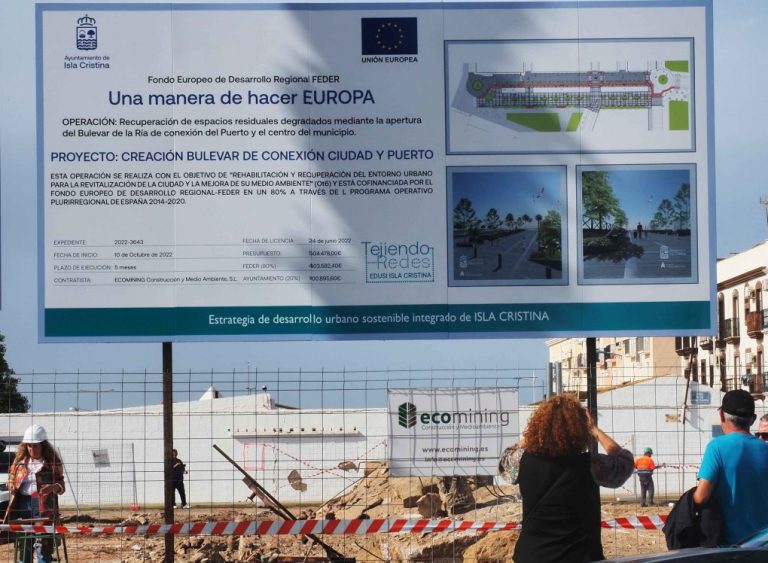El Pleno de Isla Cristina aprueba llamar al nuevo espacio urbano de acceso a la Ría como ‘Bulevar Miramar’