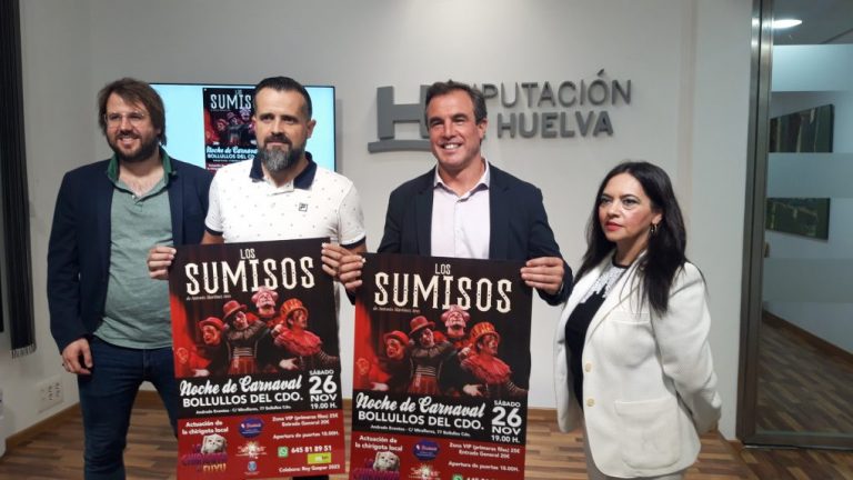 La comparsa ‘Los Sumisos’ de Antonio Martínez Ares actuará en Bollullos el próximo 26 de noviembre
