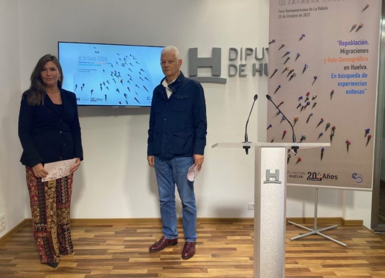 Diputación presenta la III Jornada del CESpH ‘Repoblación, Migraciones y Reto Demográfico en Huelva’