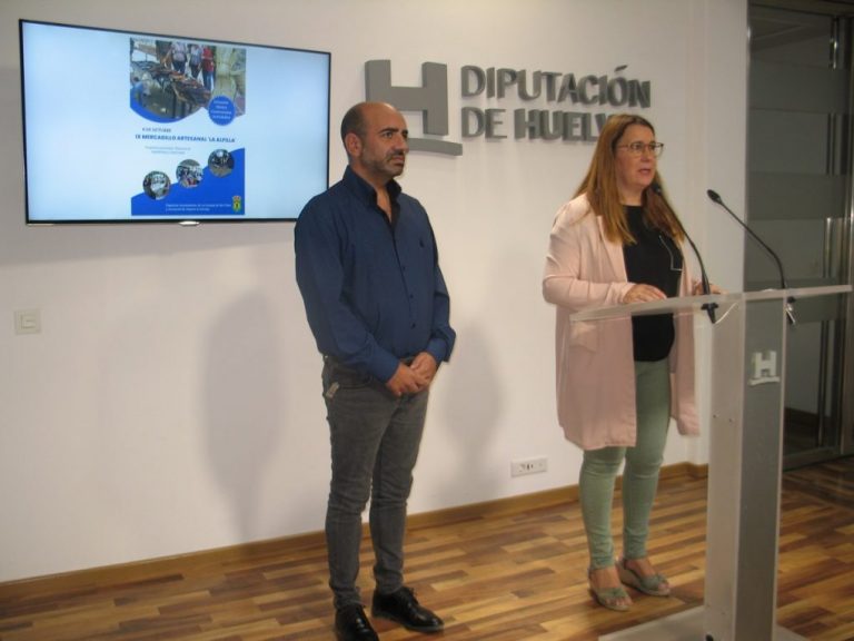La Granada de Riotinto retoma su mercadillo artesanal para poner en valor los oficios tradicionales