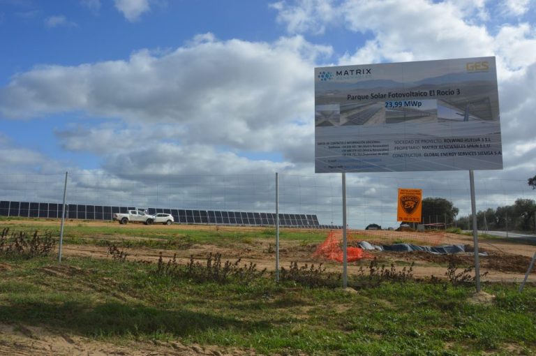 Almonte acoge una inversión de 170 millones de euros en energías renovables