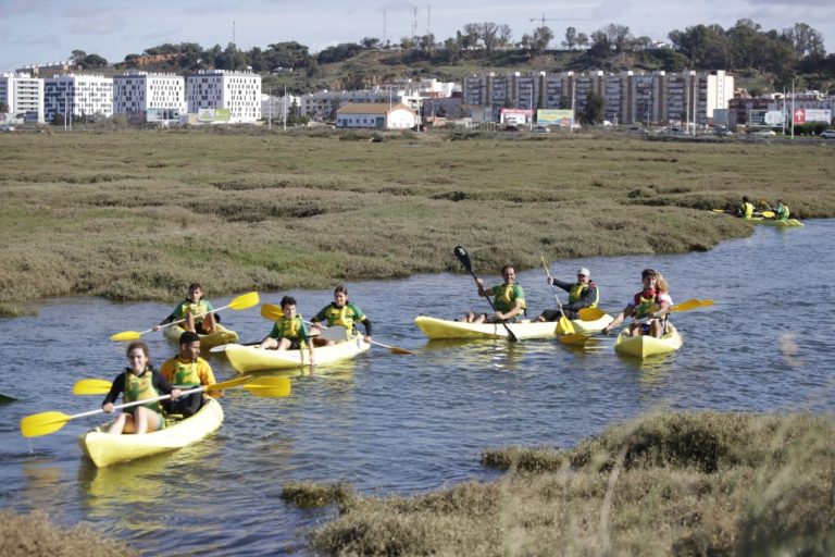 Éxito de la jornada de puertas abiertas del CD Piragüismo Tartessos Huelva ‘Embellece su entorno y cuida su Ría’