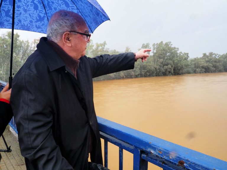 Regantes vuelven a pedir la presa de Alcolea por el agua de «calidad» que se «despilfarra» a través del Odiel