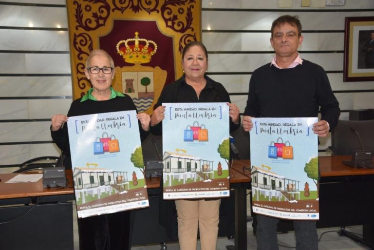 Ayuntamiento y empresarios lanzan la campaña ‘Esta Navidad, regala en Punta Umbría’