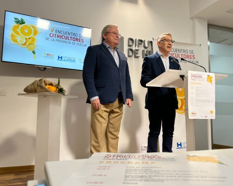 Diputación impulsa el sector citrícola onubense a través del V Encuentro de Citricultores de la provincia de Huelva