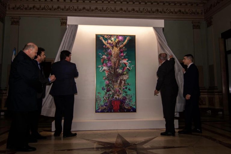 Color y emoción para anunciar la Semana Santa de la capital onubense