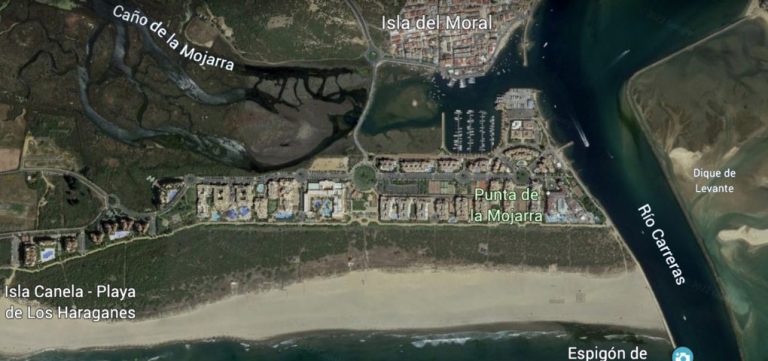 Hallan el cadáver de un hombre en una zona de marismas en Ayamonte