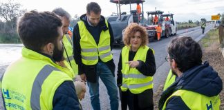 Diputación de Huelva invierte más de dos millones de euros en la mejora de la carretera de Tariquejos