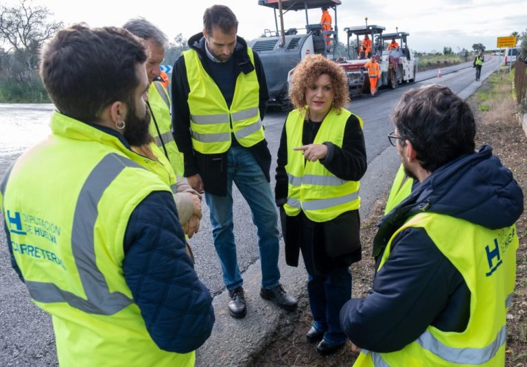 <strong>Diputación de Huelva invierte más de dos millones de euros en la mejora de la carretera de Tariquejos</strong>