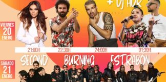 Melody, Canijo de Jerez, Fabbio, Second, Burning o María del Monte centran los conciertos de San Sebastián en Huelva