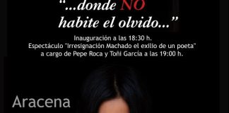 Aracena acoge la exposición ‘Donde NO habite el olvido’