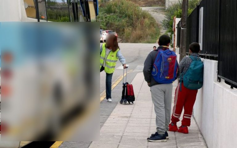 Detectan cocaína en el organismo del conductor de un autobús escolar que llevaba niños a un colegio en Moguer