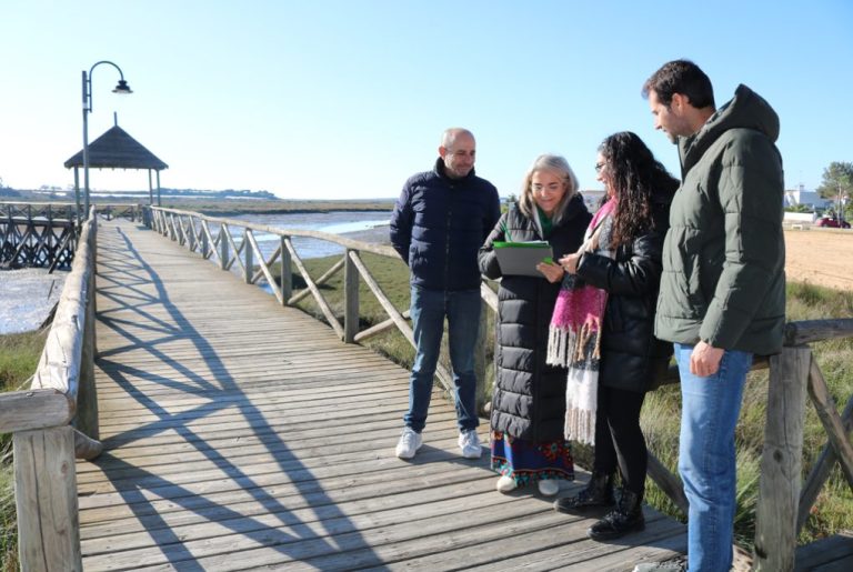Cartaya inicia nuevas actuaciones de mejora y acondicionamiento del paraje de La Ribera