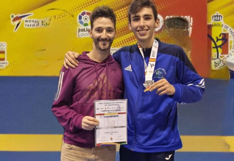 El deportista lepero Jesús Serrano, subcampeón de España Sénior 2023 de Taekwondo