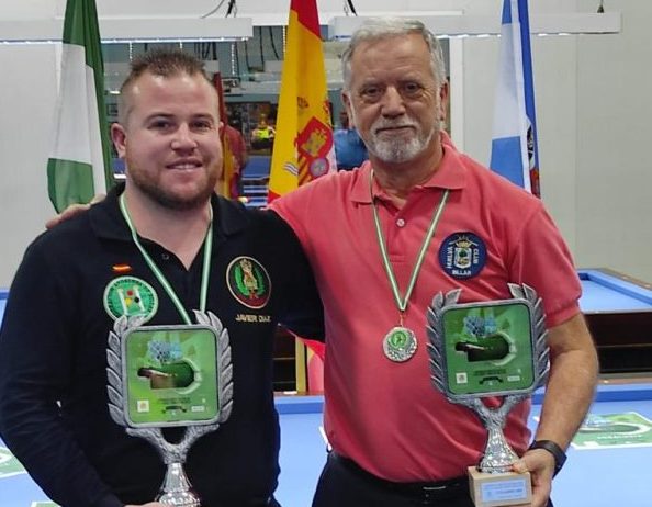 El ayamontino Javier Díaz Rodríguez se proclama campeón absoluto de Andalucía de billar