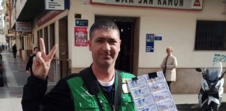 La ONCE reparte 350.000 euros en Huelva