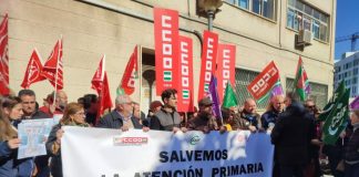 Nueva concentración en Huelva para exigir a la Junta mejoras en la Atención Primaria