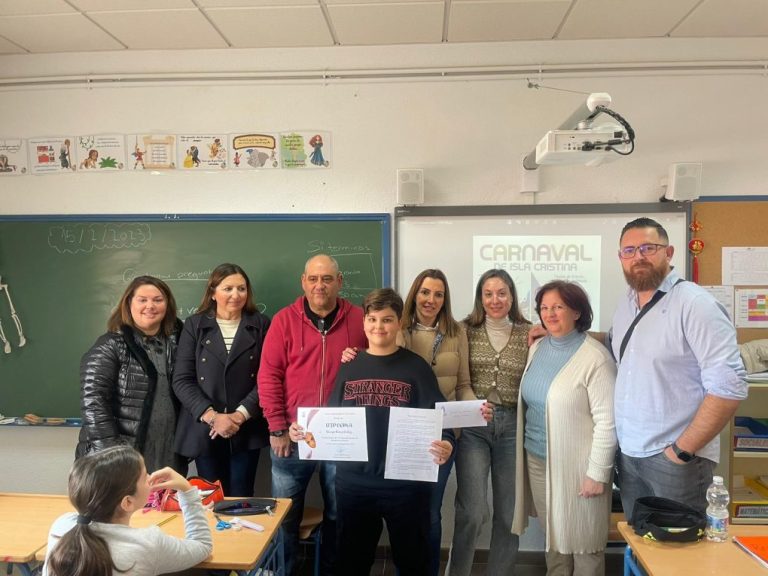 <strong>Diego Ruiz y José A. Pavón ganan el V Concurso Escolar de Relatos del Carnaval de Isla Cristina</strong>