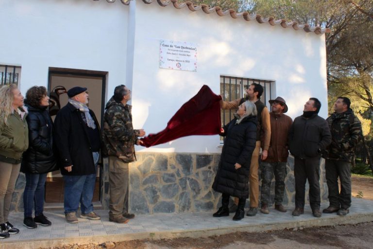 Cartaya reconstruye la ‘Casa de las Quebradas’ y la pone a disposición de los cazadores del municipio