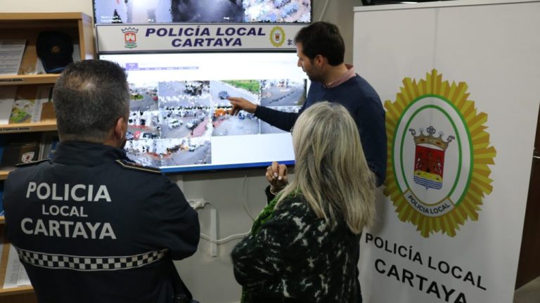 Las 50 cámaras instaladas en Cartaya evitan numerosos actos delictivos e identificar y detener a sus autores
