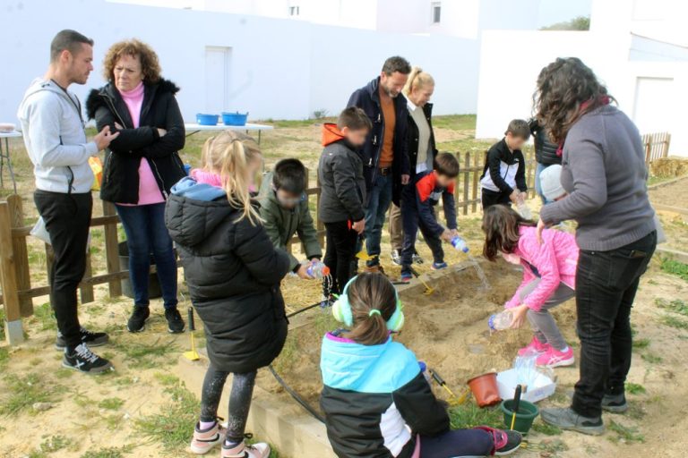 <strong>El Huerto Social de El Rompido acoge un taller de agricultura ecológica</strong>