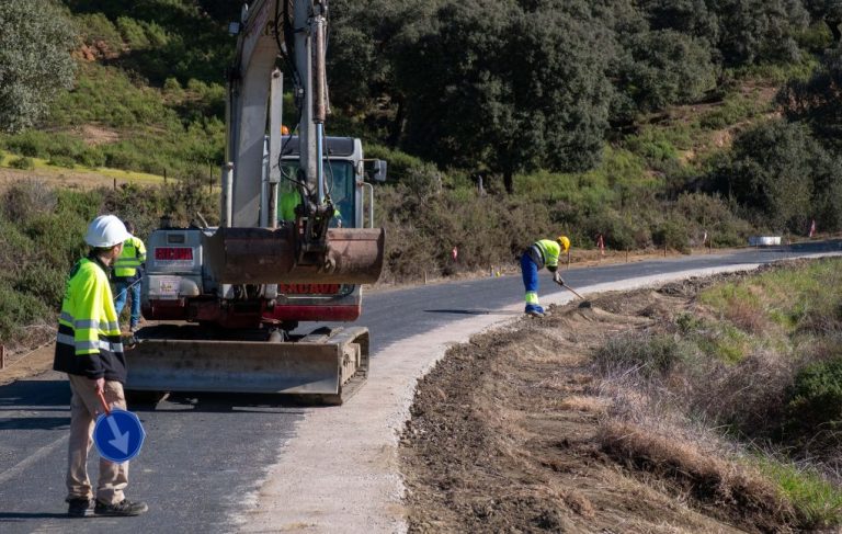 La carretera provincial HU-8107, HU-8105 a Las Veredas se cortará por obras del 1 al 10 de marzo