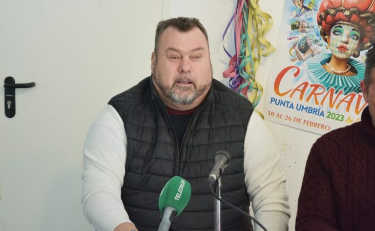 Francisco Javier Martínez Duque pregona este viernes el Carnaval de Punta Umbría