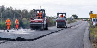 La carretera de Tariquejos permanecerá cortada por obras hasta el 15 de febrero del km 9,5 al km 13