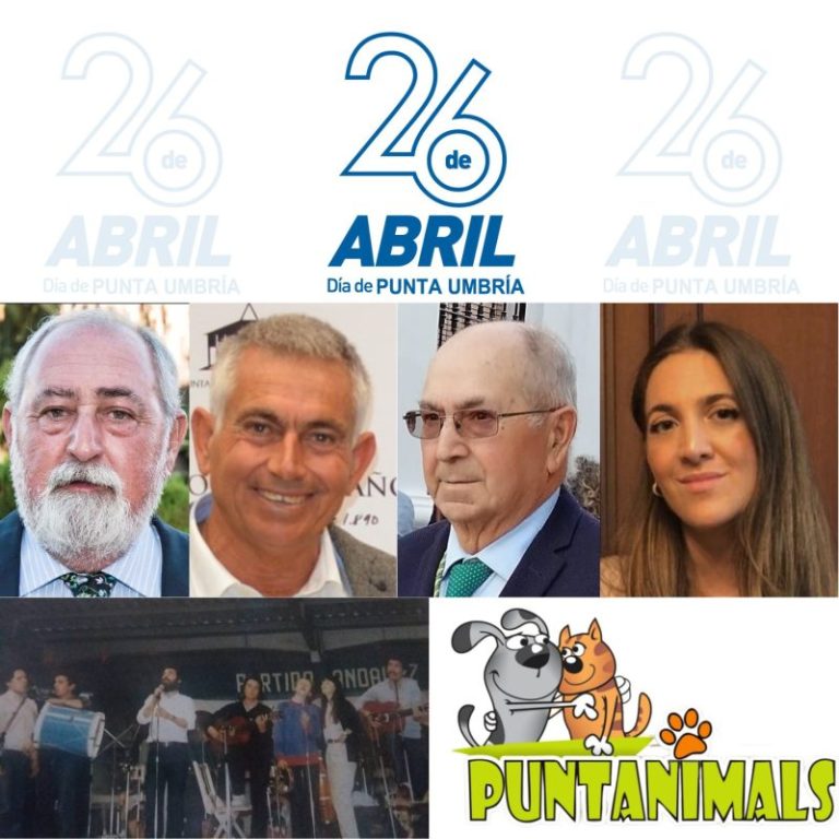 Juan Iglesias, Fernando Barranco ‘La otra orilla’ o ‘Puntanimals’, entre los premiados por el día de Punta Umbría