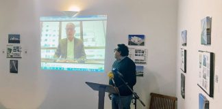 El arquitecto local Raúl Vela inaugura en Ayamonte la muestra ‘Hay casas y casas RV’