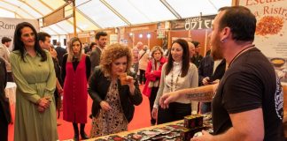 Inaugurada la Feria Gastronómica del Gurumelo que se celebra este fin de semana en Paymogo