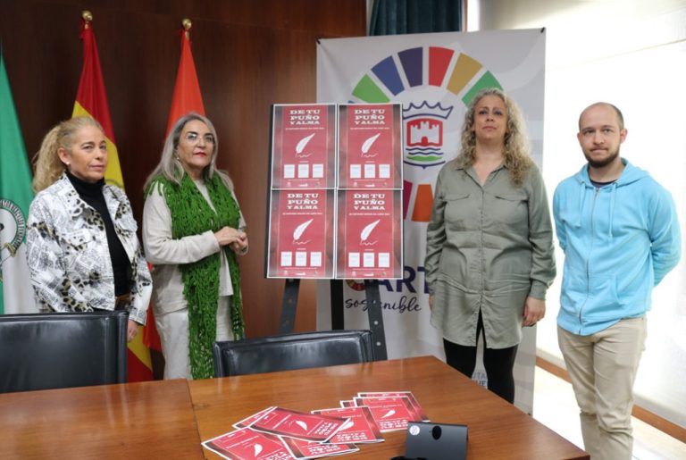 El Ayuntamiento de Cartaya y la Asociación ‘Juglares’ presentan el III Certamen Literario ‘De tu puño y alma’