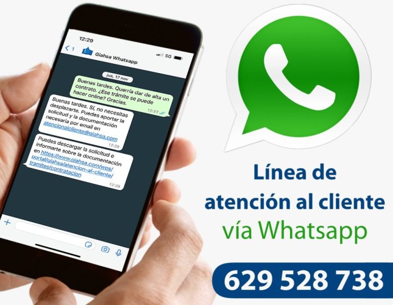 <strong>Giahsa amplía la atención a sus usuarios a través de whatsapp, videoconferencia y chat</strong>