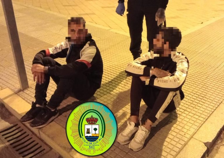 Detenidos dos hombres en Punta Umbría tras una persecución policial