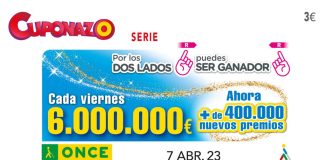 El Cuponazo de la ONCE deja 400.000 euros en el Hospital Juan Ramón Jiménez de Huelva