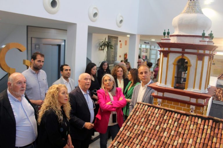 Una maqueta y una visita virtual centran en Cartaya una muestra por los 400 años del Convento Mercedario