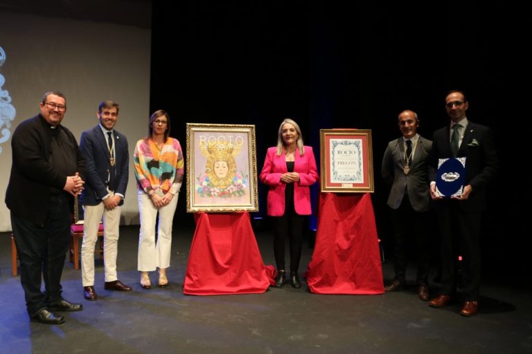 <strong>Un cartel de Ana Botillo anuncia la Romería del Rocío para la Hermandad de Cartaya</strong>