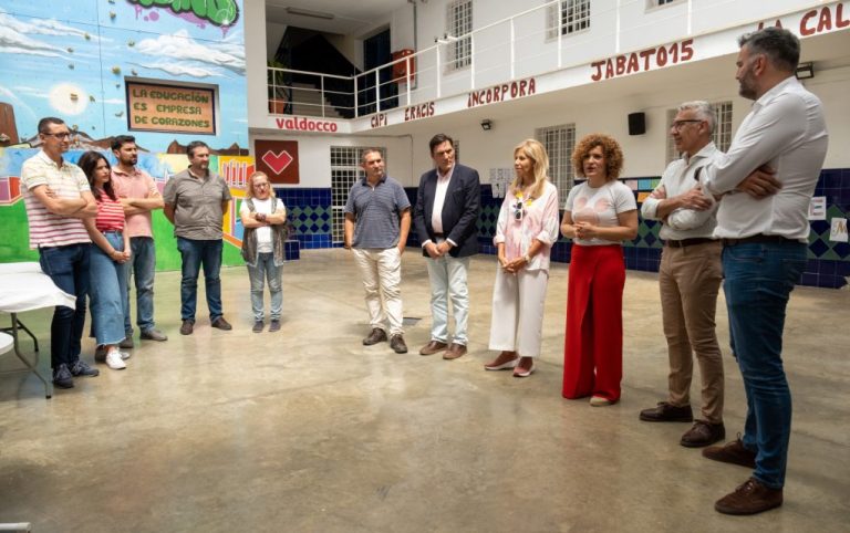 La presidenta de la Diputación de Huelva visita Valdocco tras la reciente renovación de su Patronato