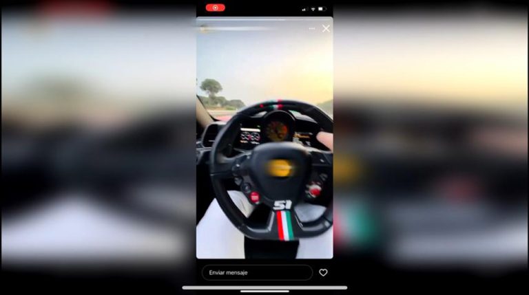 <strong>Pillado tras publicar en redes un vídeo mostrando como circulaba a 217 km/h entre Huelva y Punta Umbría</strong>