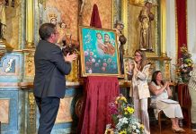 Una obra de Carmen Arroyo anuncia las fiestas de Punta del Moral